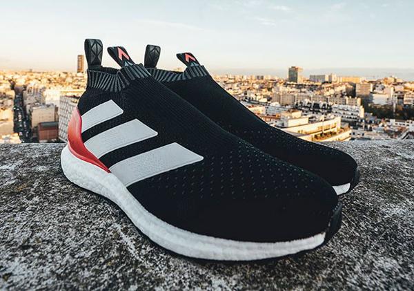 Giày Adidas nam Ace16 Ultraboost phiên bản gót đỏ