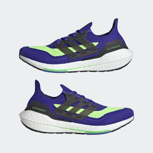 Giày Sneaker Adidas Nam Ultraboost 21 "Hyper Blue" S23873 - Hàng Chính Hãng - Hình ảnh 2