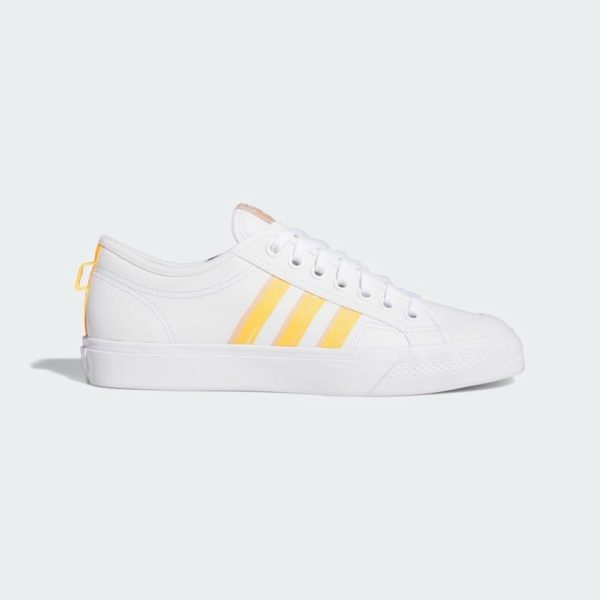 Giày Sneaker Adidas Nizza " White/Yellow " GX1940 - Hàng Chính Hãng