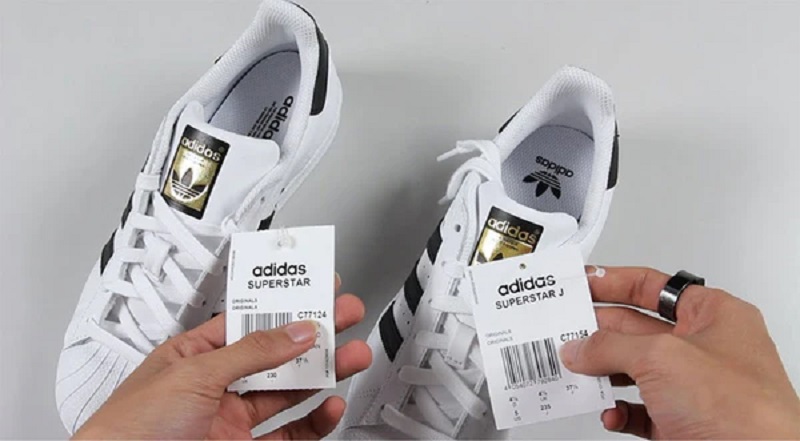 "Giải mã" Tem Giày Adidas