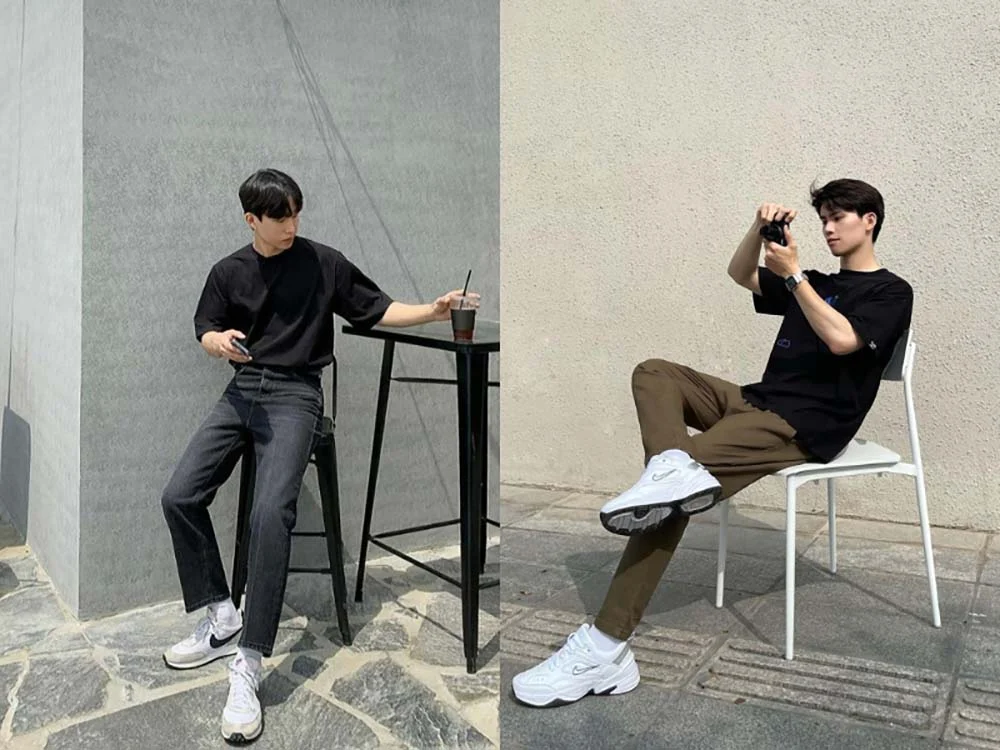 Cách phối đồ với giày sneaker nam đẹp và tính ứng dụng cao